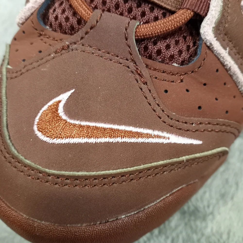 NIKE Men's MORE UPTEMPO 96 "DARK PONY-PINK SZ 8 - Picture 9 of 12